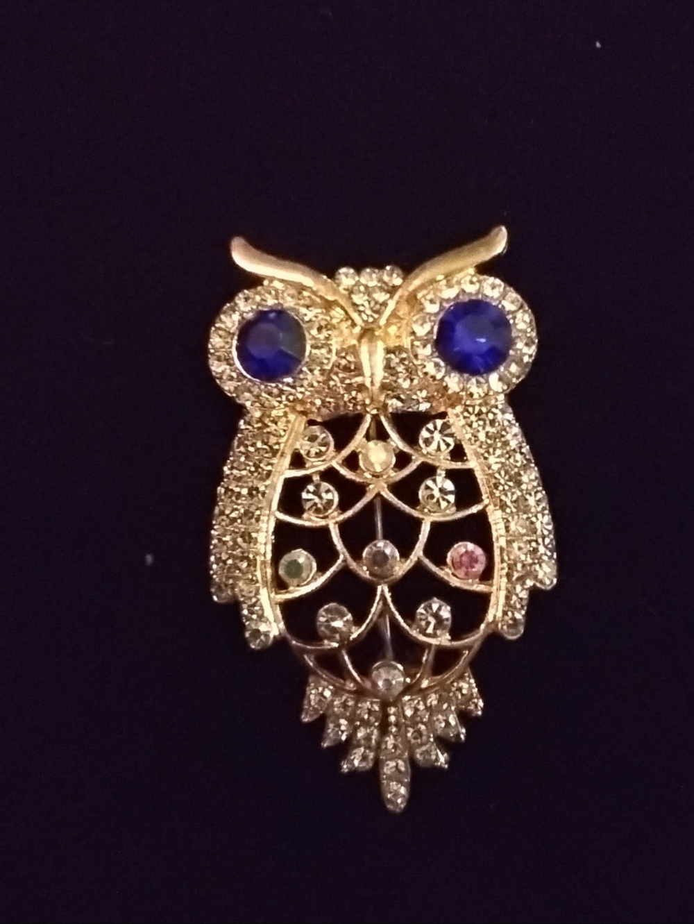 Owl Brooch - Picture 2 of 4